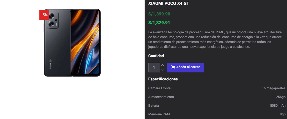 Nuestra tienda de celulares y tecnología en Perú se distingue por ofrecer los mejores productos, con la garantía de la más alta calidad. Además, nuestro servicio técnico especializado está siempre disponible para atender cualquier necesidad que nuestros clientes tengan.